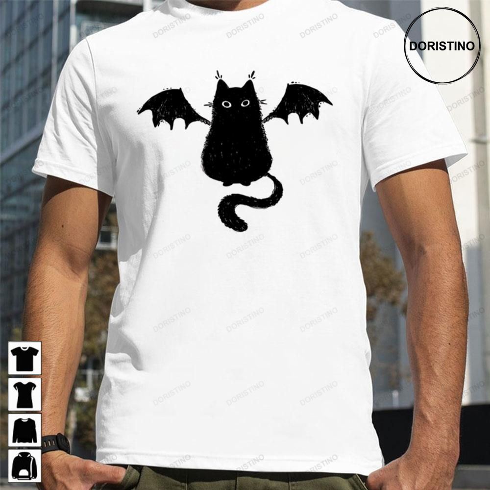 Cartoon Cat Mushroom Halloween Limited Edition T-shirts
